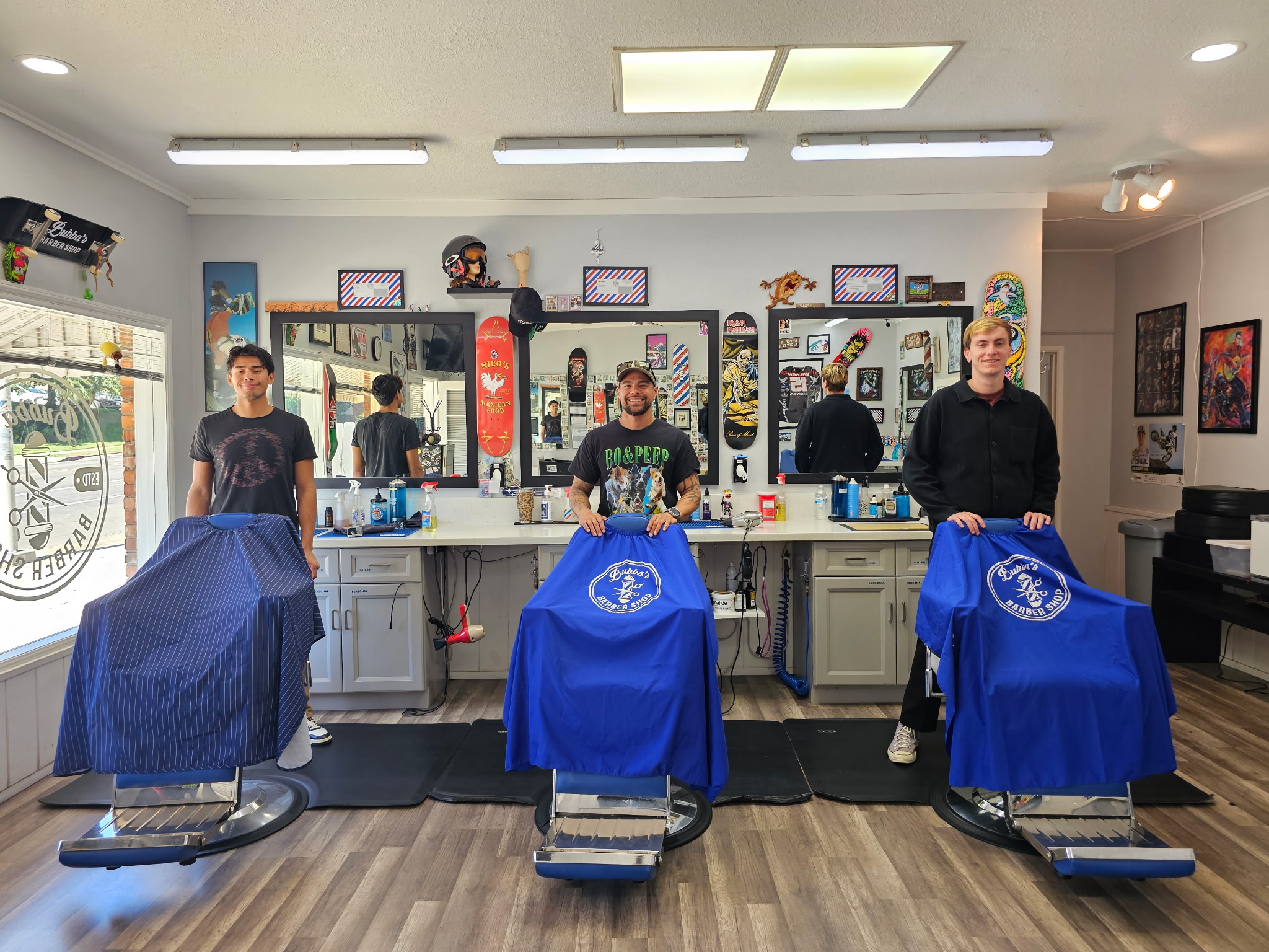 Walk-in barbershop San Diego Voltaire Street