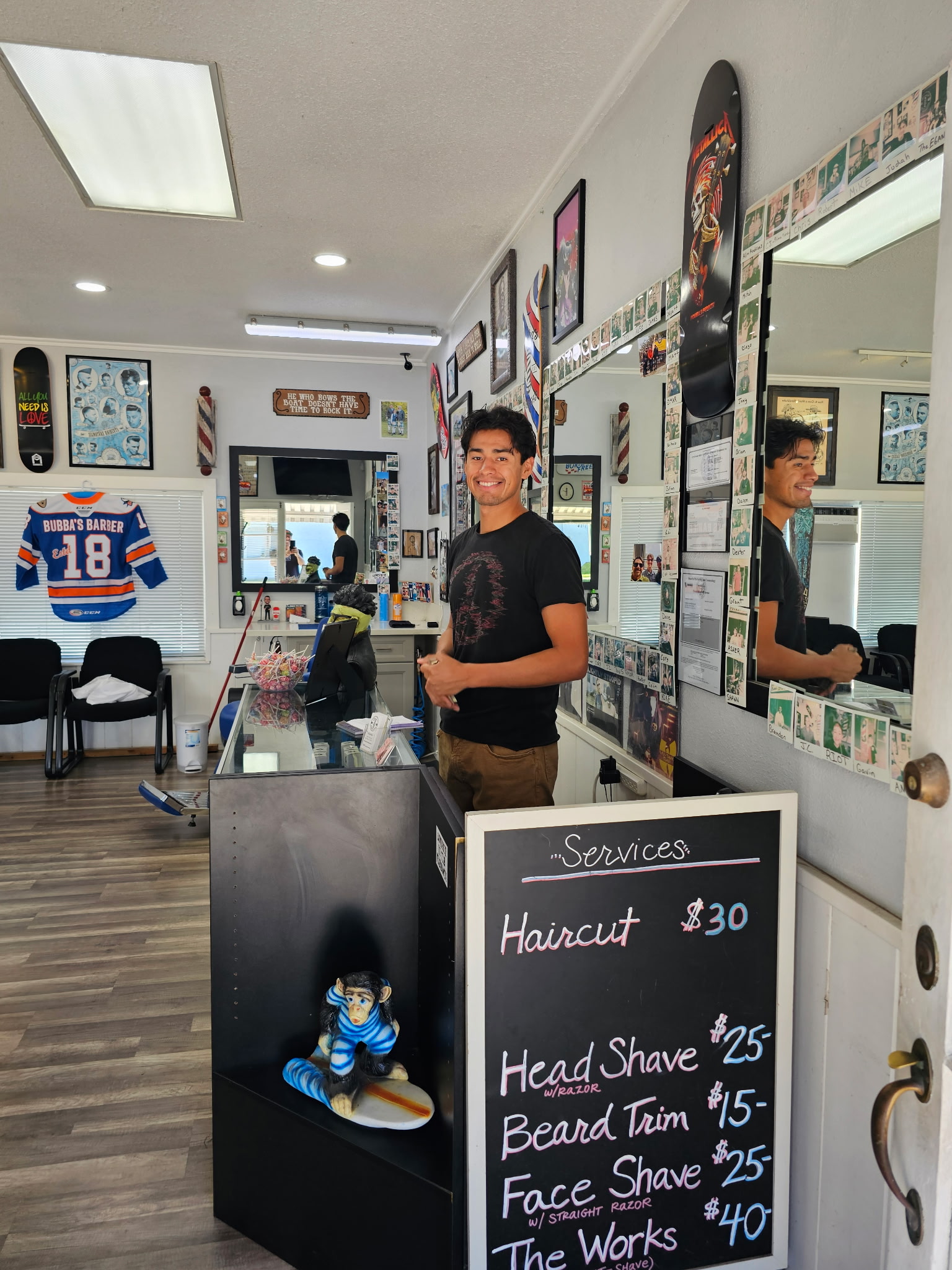 Men's grooming services San Diego barber